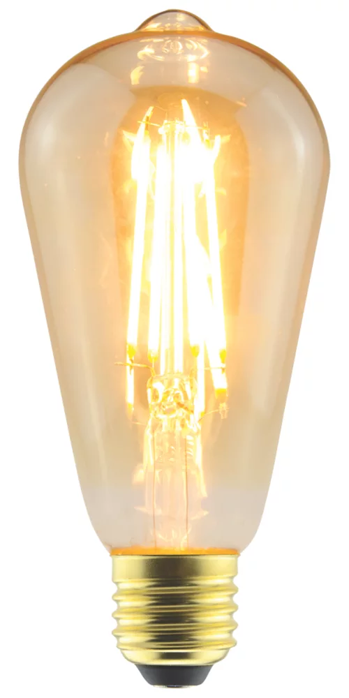 LAP ES ST64 LED Virtual Filament Light Bulb 470lm 3.4W - Image 2