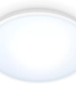 WiZ SuperSlim LED Wi-Fi Ceiling Light White 16W 1500lm