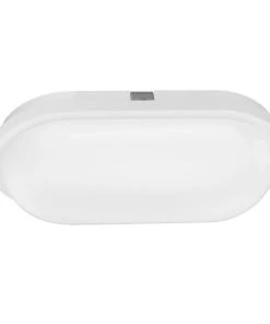 Aurora Utilite Indoor & Outdoor Oval LED Bulkhead White 20W 1800lm