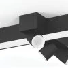 Philips Hue Centris RGB & White LED 3-Spot Ceiling Light Black 25W 2170-2810lm