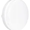 Aurora UtiliteDrum Indoor & Outdoor Non-Maintained Emergency Round LED Bulkhead White 20W 1300lm