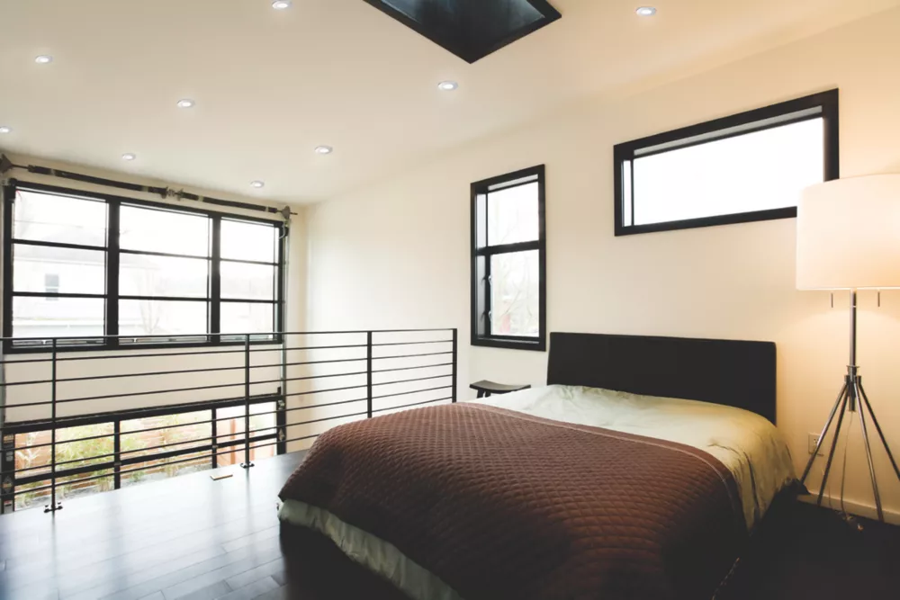 LAP IndoPro Fixed Fire Rated LED Downlight Satin Nickel 9W 450lm - Image 4