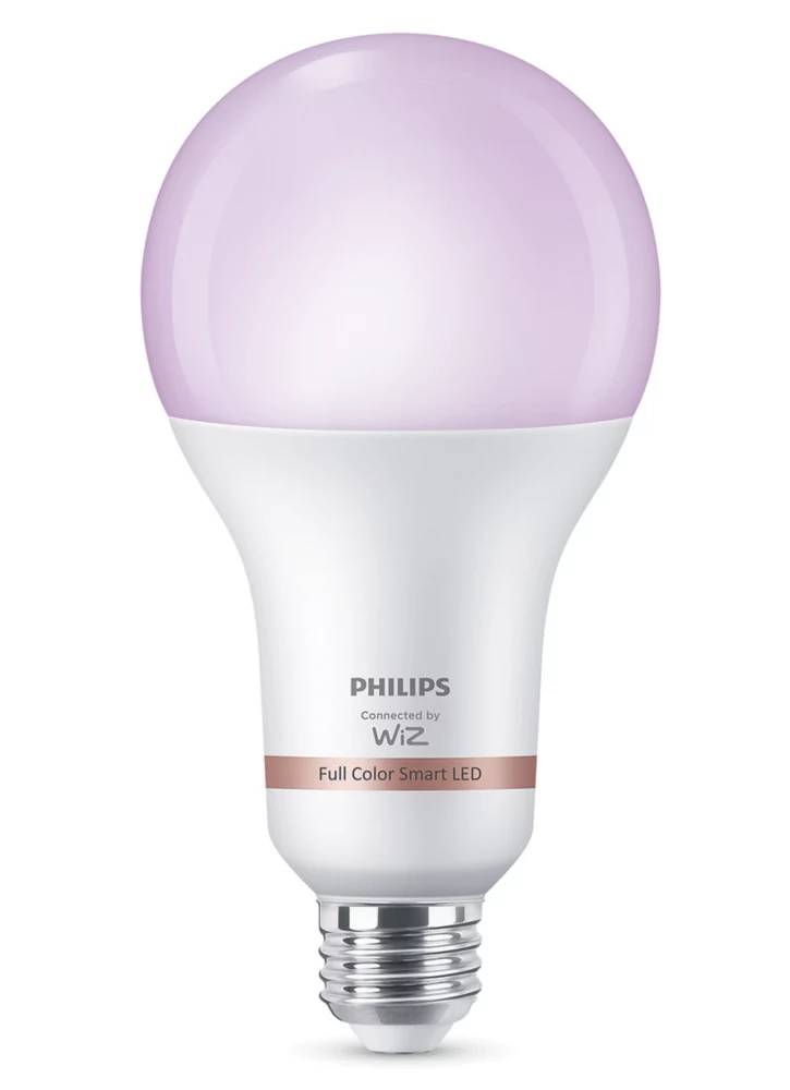 Philips ES Decorative RGB & White LED Smart Light Bulb 19W 2452lm