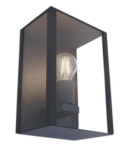 4lite WiZ Connected Outdoor LED Smart Modern Wall Light Anthracite 6.5W 720lm