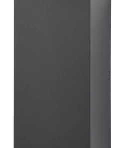 LAP Outdoor LED Adjustable Up & Down Wall Light Matt Black 12.5W 610lm