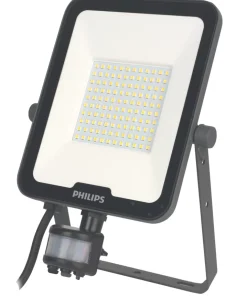 Philips Ledinaire Outdoor LED Floodlight With PIR & Photocell Sensor Grey 50W 6000lm