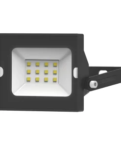 4lite Outdoor LED Floodlight Black 10W 850lm