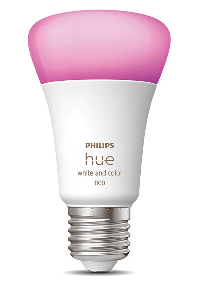 Philips Hue ES A19 RGB & White LED Smart Light Bulb 9W 806lm