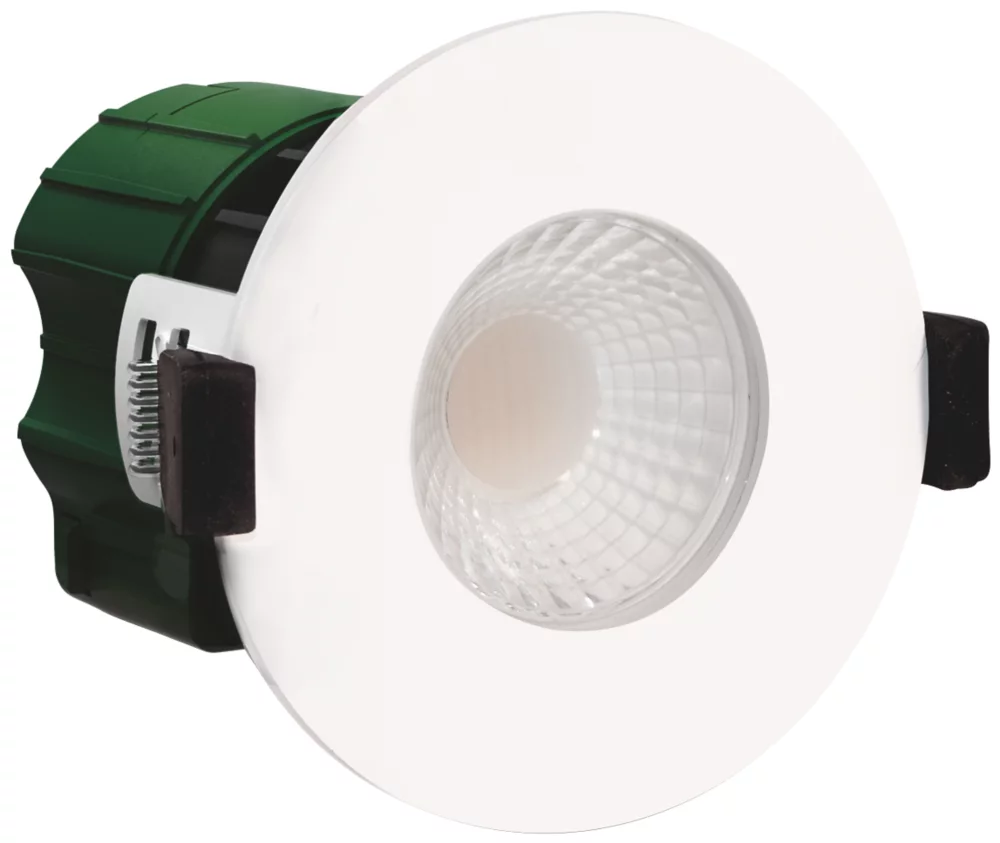 Luceco FType EFT60W Colour Change Fixed Fire Rated LED Downlight White 6W 600lm - Image 2