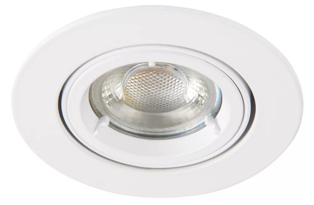 LAP Cast Tilt Downlight Matt White - Image 2