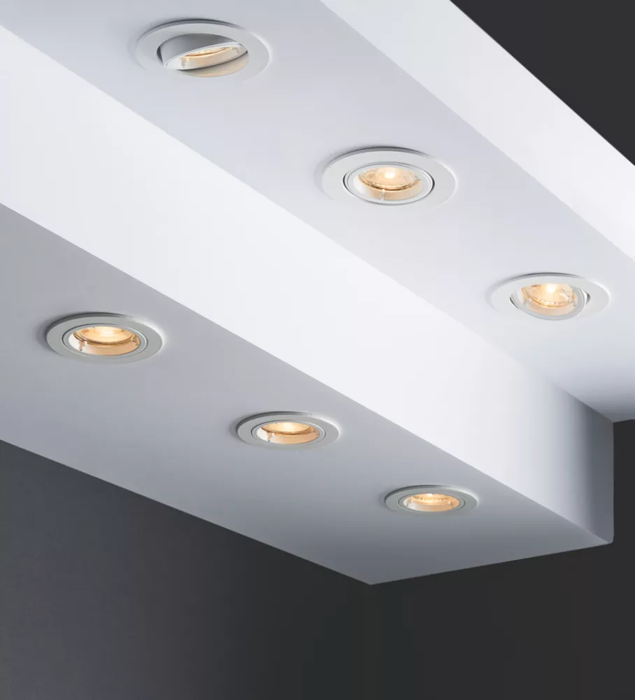 LAP Cast Tilt Downlight Matt White - Image 4