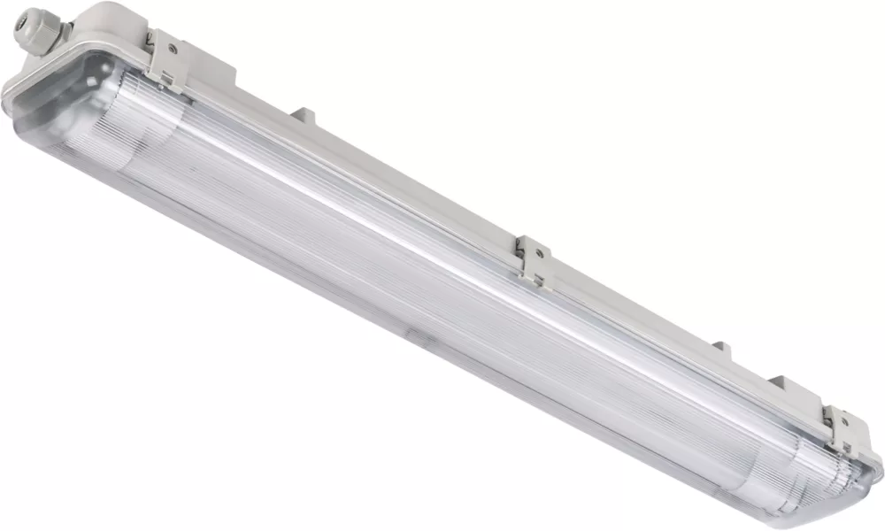 Luceco Eco Climate T8 Twin 2ft LED Weatherproof Batten 2 X 9W 1600lm 220-240V