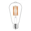 LAP ES ST64 LED Virtual Filament Light Bulb 806lm 3.8W