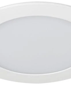 Luceco ECO Circular Fixed LED Low Profile Slimline Downlight White 15W 720lm