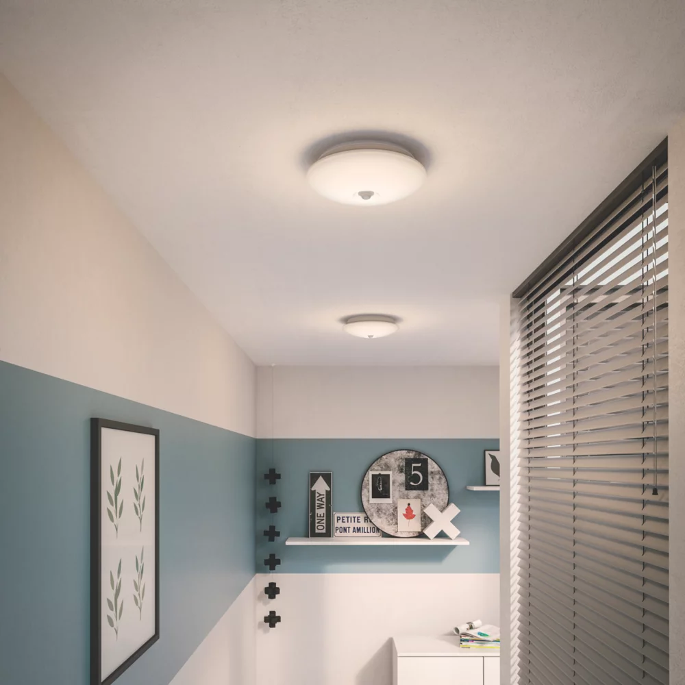 Philips Mauve LED Ceiling Light With PIR Sensor White 6W 600lm - Image 3