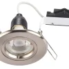 LAP Cast Fixed Downlight Satin Nickel