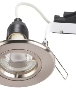 LAP Cast Fixed Downlight Satin Nickel