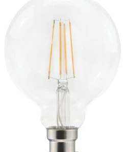 LAP BC G95 LED Virtual Filament Light Bulb 1055lm 7.8W