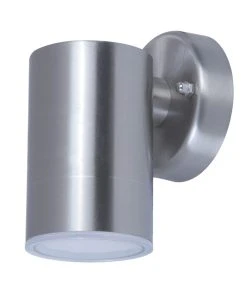 LAP Outdoor LED Wall Light Down Projection Silver 4.3W 380lm